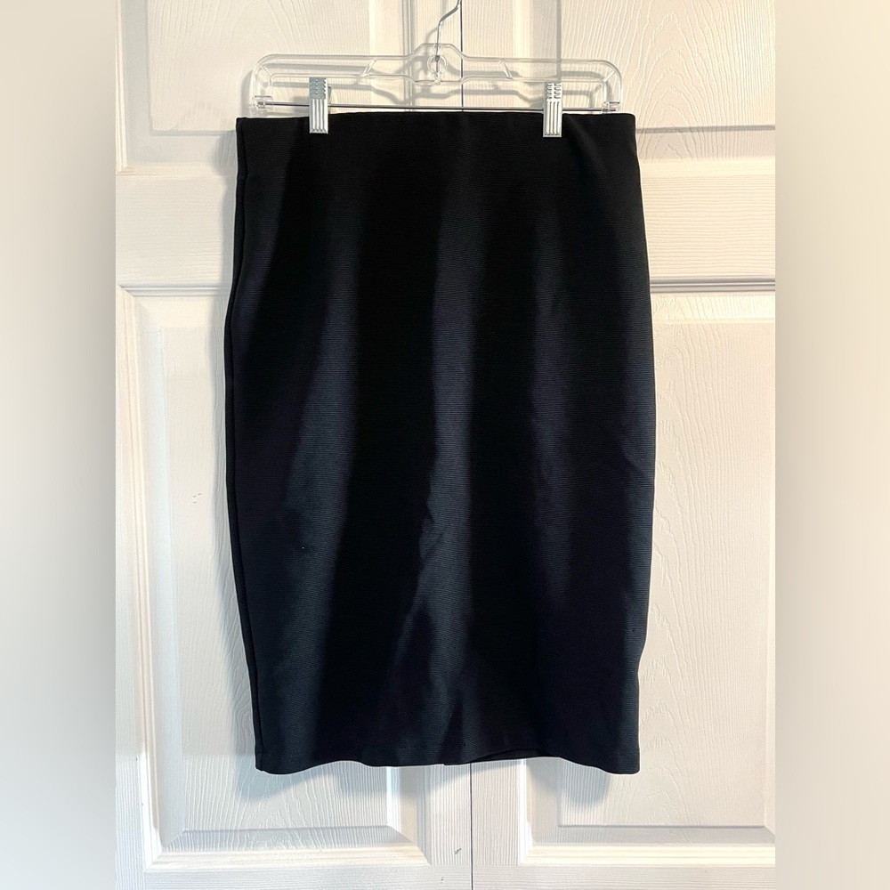 Philosophy Ribbed Pencil Skirt
